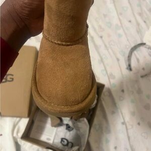 UGG Kids Brown Suede Boots